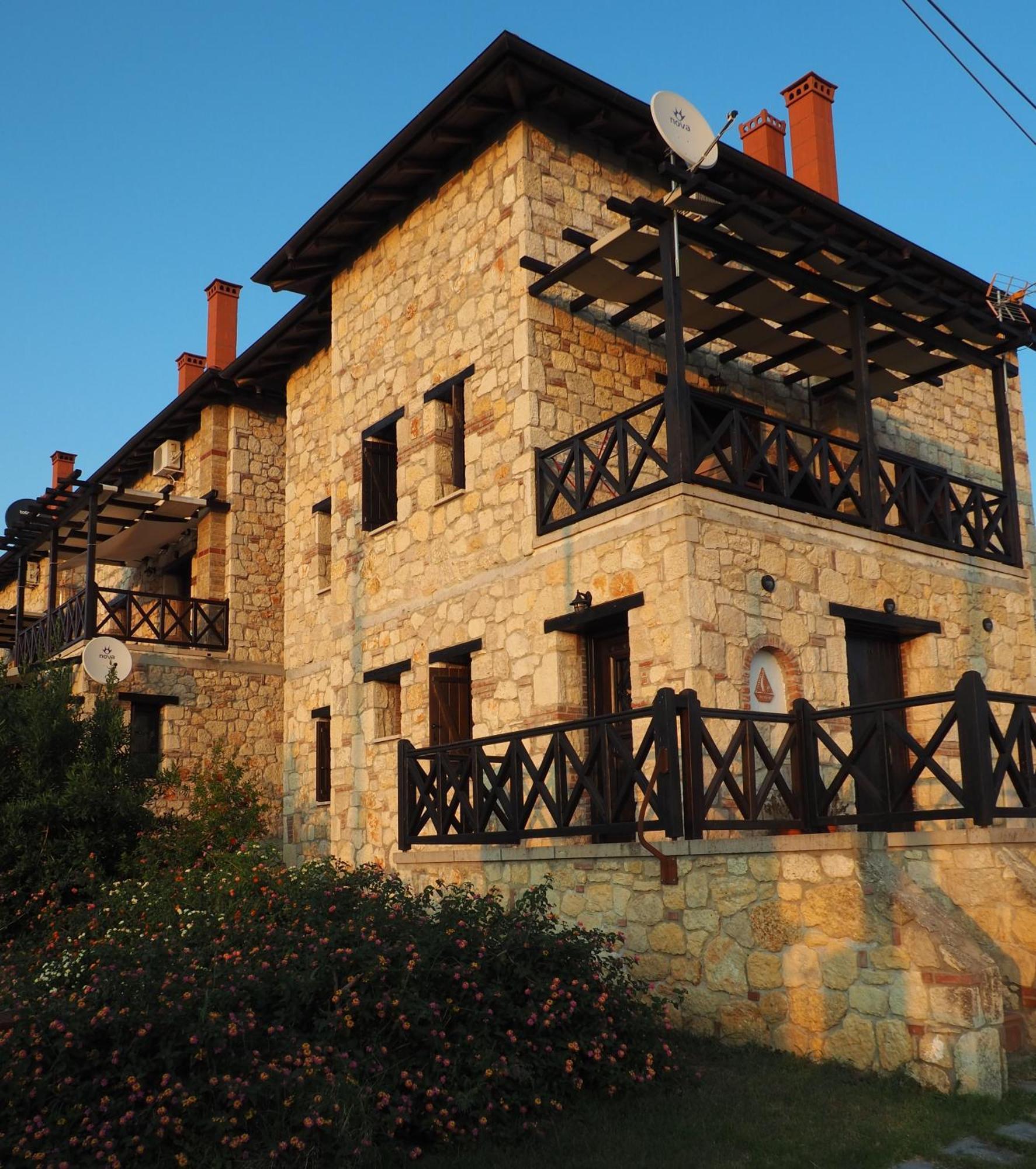 Halkidiki Luxurious Stonehouses Psakoudia Exterior photo